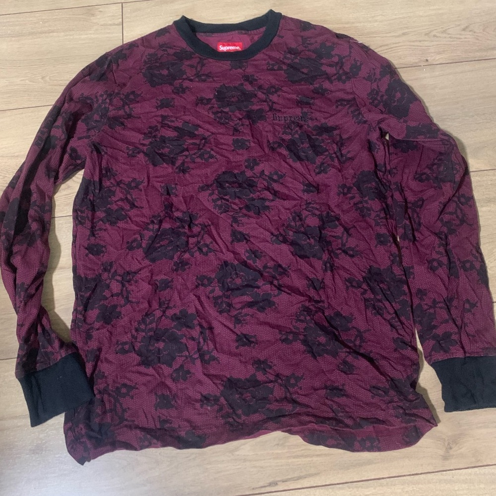 Supreme long sleeve shirt